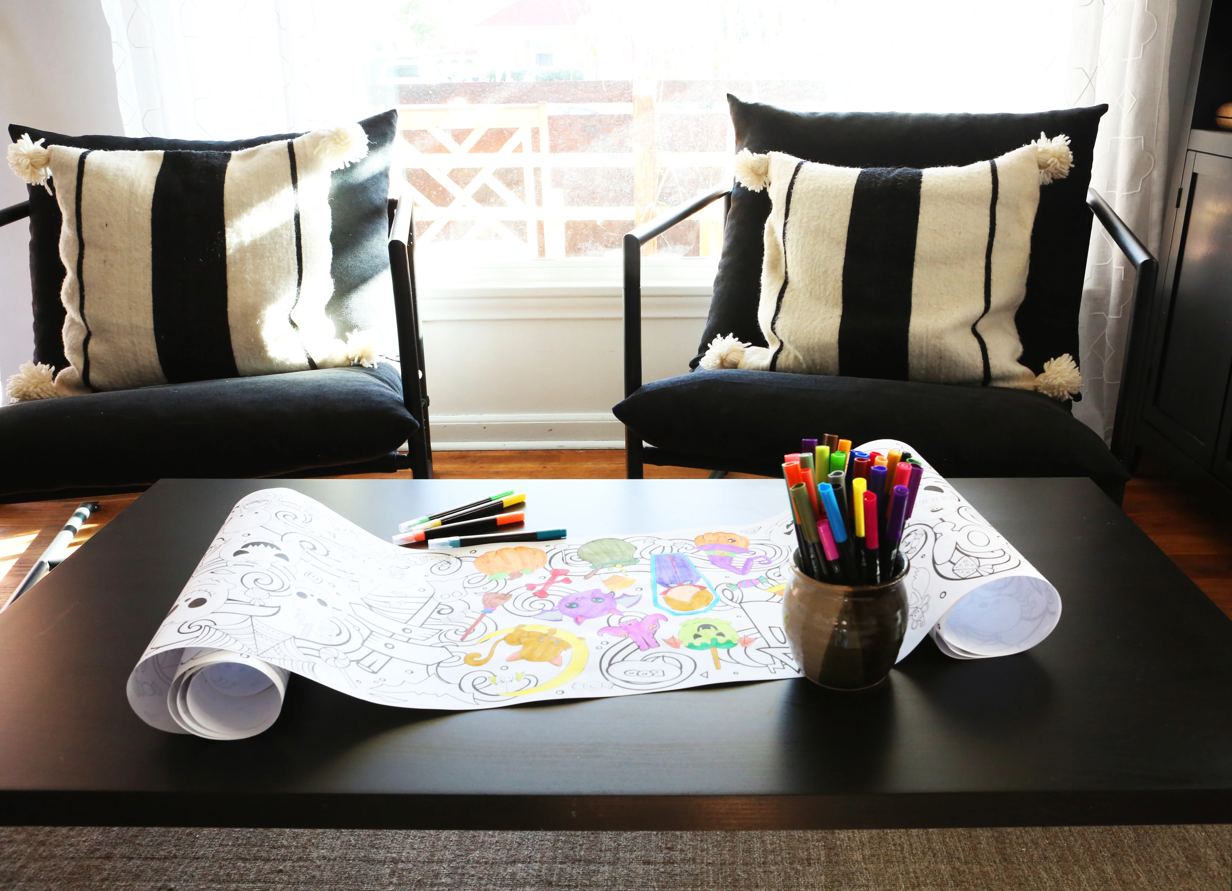 Halloween Coloring Roll - 18 ft long - Image 10