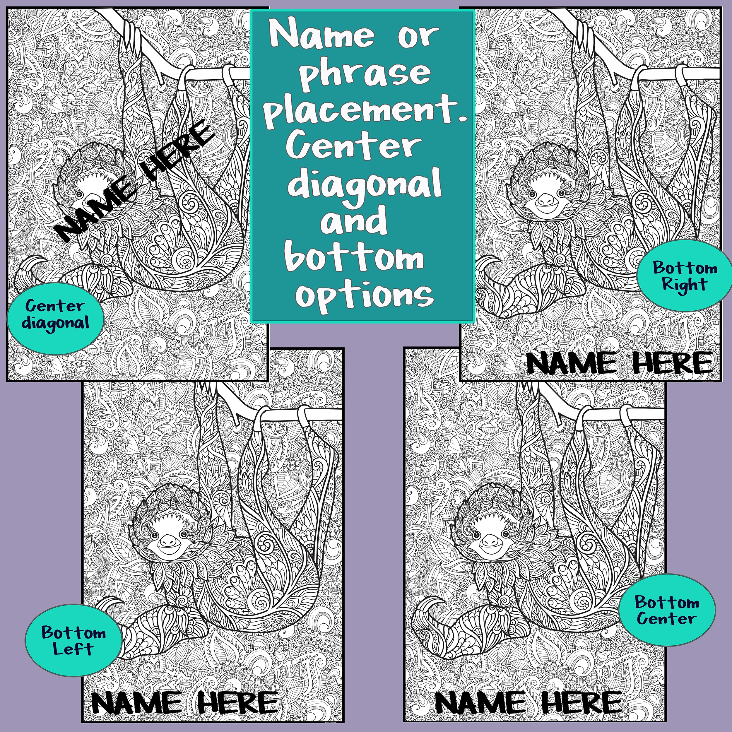 Personalized Giant USA Map Coloring Poster  | Educational Fun - Image 10