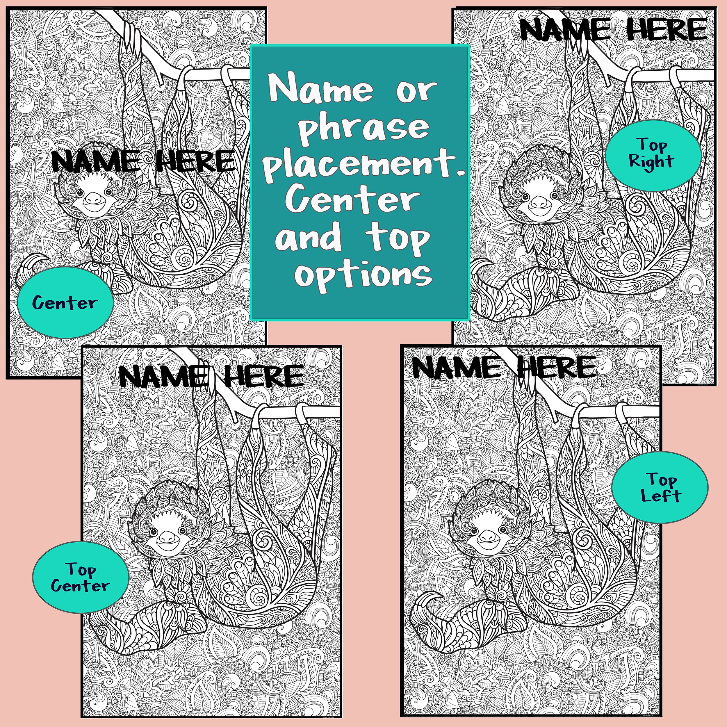 Personalized Giant USA Map Coloring Poster  | Educational Fun - Image 9